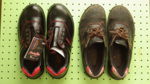 シモン(Simon)安全靴・作業靴SL11-R黒/赤おっさんの知恵袋